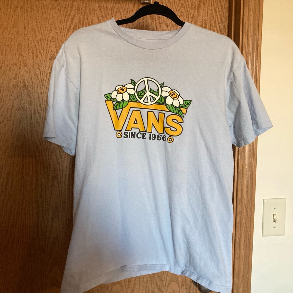 Vans Classic Logo T-Shirt in Gray